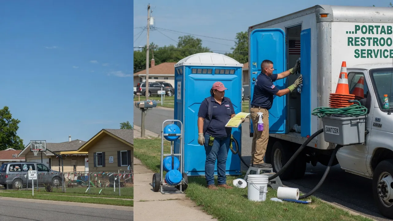Portable Toilet Rental in Vandalia, OH near me